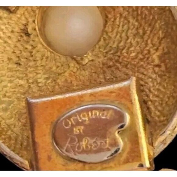 STUNNING 1950'S ORIGINAL by ROBERT Multistrand BEAD WHITE GOLD  20" NECKLACE - Picture 9 of 14